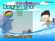Баскетбол с веселым дельфином