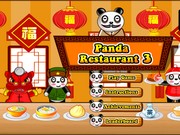 Еда в ресторане панды 3