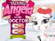 Говорящая Кошка Анжела на приеме у доктора
