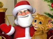 Говорящий кот Рыжик и Санта Клаус