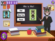 Кот Том учит английскому