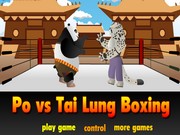 Кунг-фу панда на ринге с Тай Лунгом