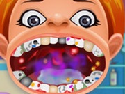 Малыш лечит зубы у дантиста