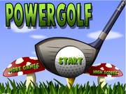 Мощная игра в гольф