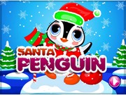 Новогодняя одевалка: Санта пингвин
