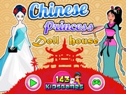 Обставь кукольный домик китайской принцессы