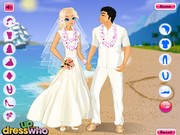 Одевалка: Гавайская свадьба