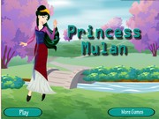 Одевалка принцессы Мулан