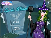 Одевалка ведьмы-Паук на Хэллоуин