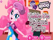 Пинки Пай на пижамной вечеринке