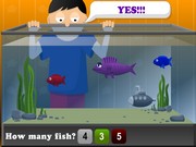 Посчитайте рыбок в аквариуме
