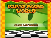 Приключение Марио в бумажном мире