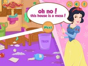 Принцесса Белоснежка: Уборка в доме