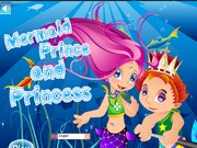 Принцесса и принц русалки