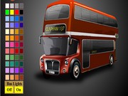 Раскрасьте двухэтажный автобус
