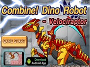 Роботы Динозавры: Собери велоцираптора