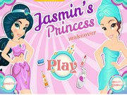 Сделай макияж принцессе Жасмин