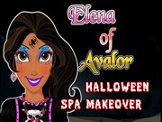 Спа и макияж Елене на Хэллоуин