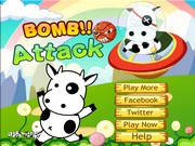 Супер корова 2: Атака бомбами