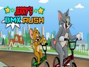 Том и Джерри в гонке на велосипеде