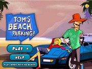 Том паркуется на пляже