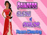 Уборка в комнате принцессы Елены