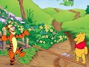 Винни и Тигра прыгают за мёдом